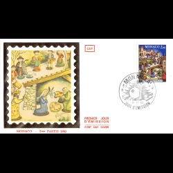 FDC - Noël 83 - Crèche...