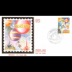 FDC - Noël 85, oblit PJ...