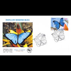 FDC - Les papillons, Morpho...