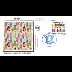 FDC soie - UNESCO -...