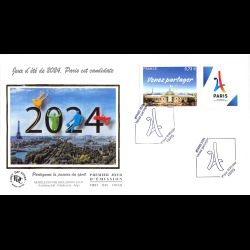 FDC soie - Jeux d'été de...