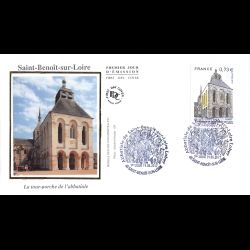 FDC soie - Abbatiale de...