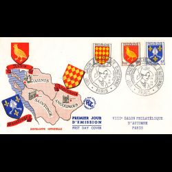 FDC - Blasons des provinces...