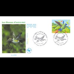 FDC JF - Colibri à tête...