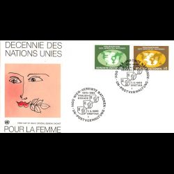 ONU Vienne - 1980 - 9 / 10 - Décennie des Nations Unies pour la femme