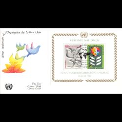 ONU Vienne - 1980 - BF 1 - 35e anniv de l'organisation des Nations Unies