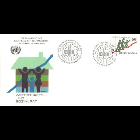 ONU Vienne - 1980 - 15 - Conseil économique et social