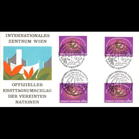 ONU Vienne - 1981 - 20 - Sources d'énergie nouvelles et renouvelables