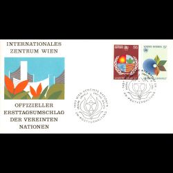 ONU Vienne - 1982 - 24 / 25 - Environnement humain
