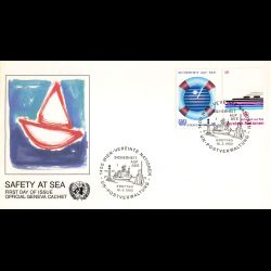 ONU Vienne - 1983 - 30 / 31 - Sécurité en mer par l'O.M.I.