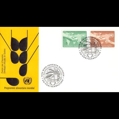 ONU Vienne - 1983 - 32 / 33 - Programme alimentaire mondial
