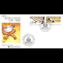 ONU Vienne - 1984 - 39 / 40 - Journée mondiale de l'alimentation