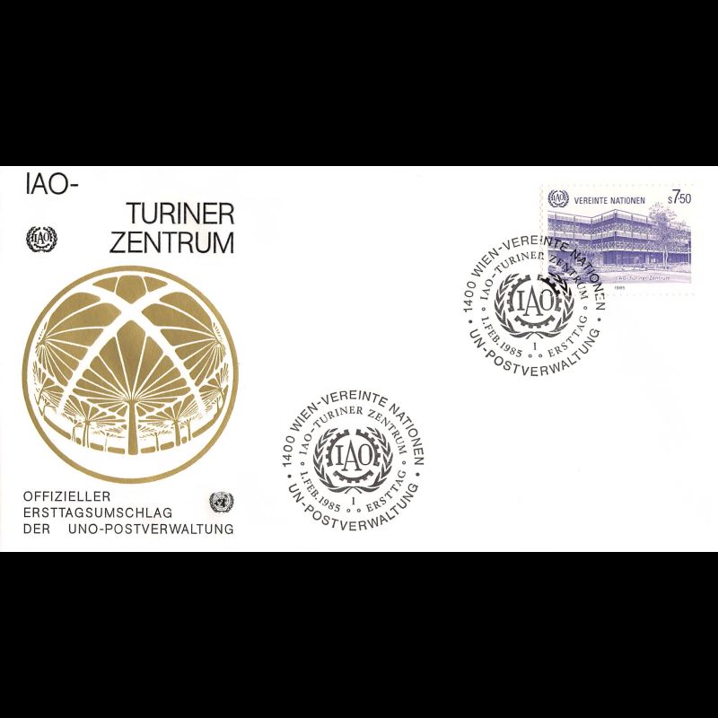 ONU Vienne - 1985 - 47 - Centre Intl de perfectionnement prof. et technique de Turin