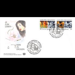 ONU Vienne - 1987 - 71 / 72 - Lutte contre le trafic et l'abus des drogues