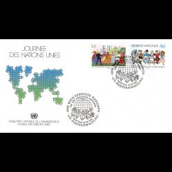 ONU Vienne - 1987 - 75 / 76 - Journée des Nations Unies