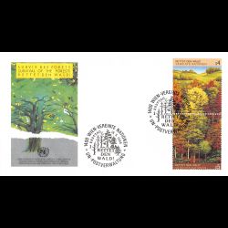 ONU Vienne - 1988 - 81 / 82 - Survie des forêts