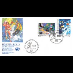 ONU Vienne - 1988 - 85 / 86 - La santé par le sport
