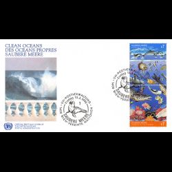 ONU Vienne - 1992 - 139 / 140 - Préservation de l'environnement marin