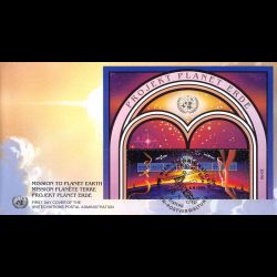 ONU Vienne - 1992 - 145 / 146 - Année internationale de l'Espace