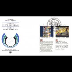 ONU Vienne - 1992 - 151 à 156 - Déclaration universelle droits de l'homme