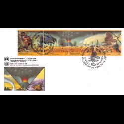 ONU Vienne - 1993 - 176 à 179 - Environnement - Climat