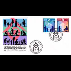 ONU Vienne - 1994 - 180 / 181 - Année internationale de la famille