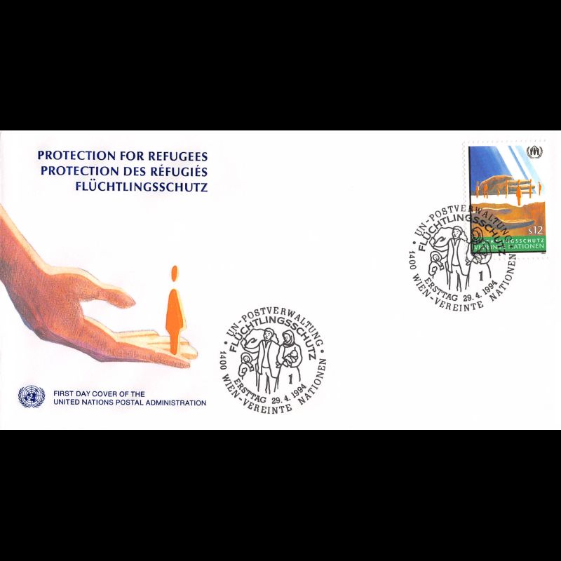 ONU Vienne - 1994 - 186 - Protection des réfugiés