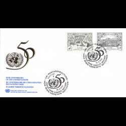 ONU Vienne - 1995 - 206 / 207 - 50e anniversaire des Nations Unies