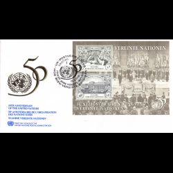 ONU Vienne - 1995 - BF 6 - 50e anniversaire des Nations Unies