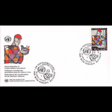 ONU Vienne - 1996 - 222 - Fédération mondiale des associations pour les Nations Unies