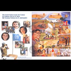 ONU Vienne - 2000 - 327 à 332 - Les Nations Unies au 21e siècle