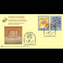 ONU Vienne - 1998 - 286 / 287 - 50e anniv déclaration universelle droits de l'homme