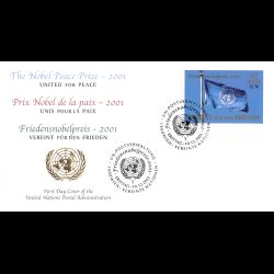 ONU Vienne - 2001 - 363 - Les Nations Unies et Kofi A. Annan, lauréats prix Nobel paix
