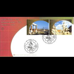 ONU Vienne - 2002 - 384 / 385 - Patrimoine mondial. Italie