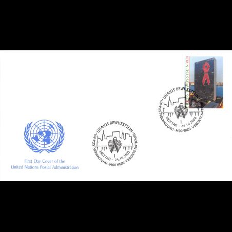 ONU Vienne - 2002 - 392 - ONUSIDA connaissance