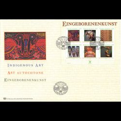 ONU Vienne - 2003 - 393 à 398 - Art autochtone