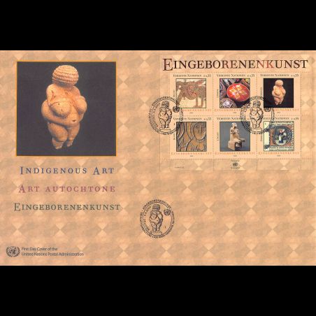 ONU Vienne - 2004 - 423 à 428 - Art autochtone