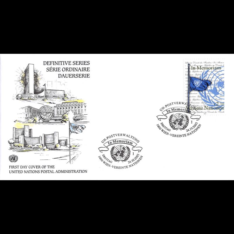 ONU Vienne - 2003 - 409 - Mémoire victimes attentat contre Nations Unies en Iraq