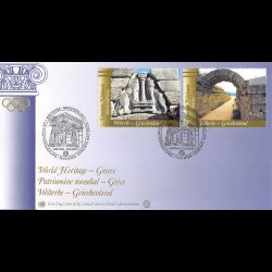 ONU Vienne - 2004 - 432 / 433 - Patrimoine mondial. La Grèce antique