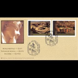 ONU Vienne - 2005 - 454 / 455 - Patrimoine mondial. Egypte