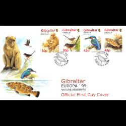 Gibraltar - FDC Europa 1999