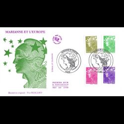 FDC - Marianne et l'europe...