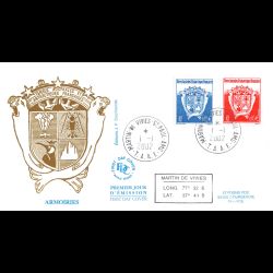 FDC - Armoiries en euro (3...