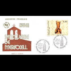 FDC - Vierge de Méritxell,...