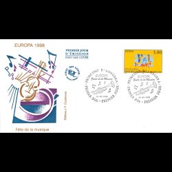 FDC - Europa 98, oblit 20/6/98