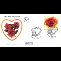 FDC - Cœur rose St Georges,...