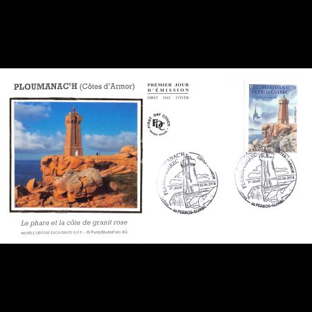 FDC soie - Ploumanac'h - 22/6/2018 Perros Guirrec