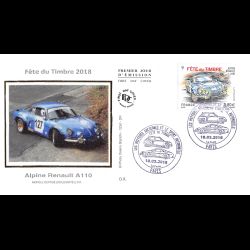 FDC soie - Fête du timbre -...