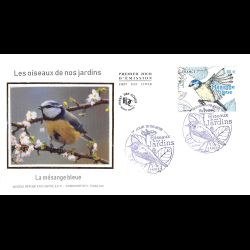 FDC soie - Les oiseaux de...