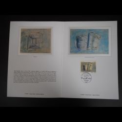 Encart E343 - Jean Fautrier...